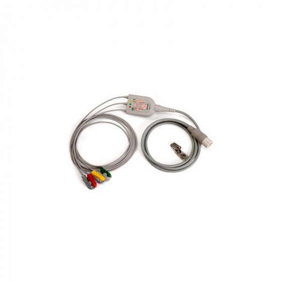 Набор ЭКГ кабелей с магистральным кабелем на 3 отведения 989803143171